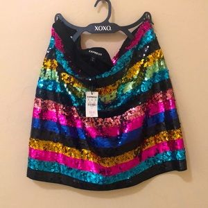 New beautiful skirt Express Brand size Large